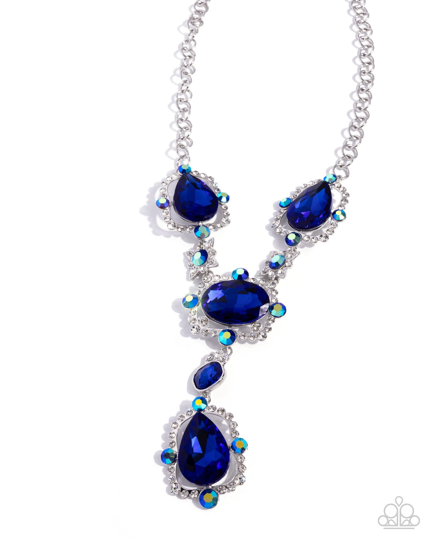 Fancy Formula - Blue Necklace