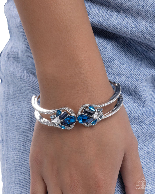 Cosmopolitan Catwalk - Blue Bracelet