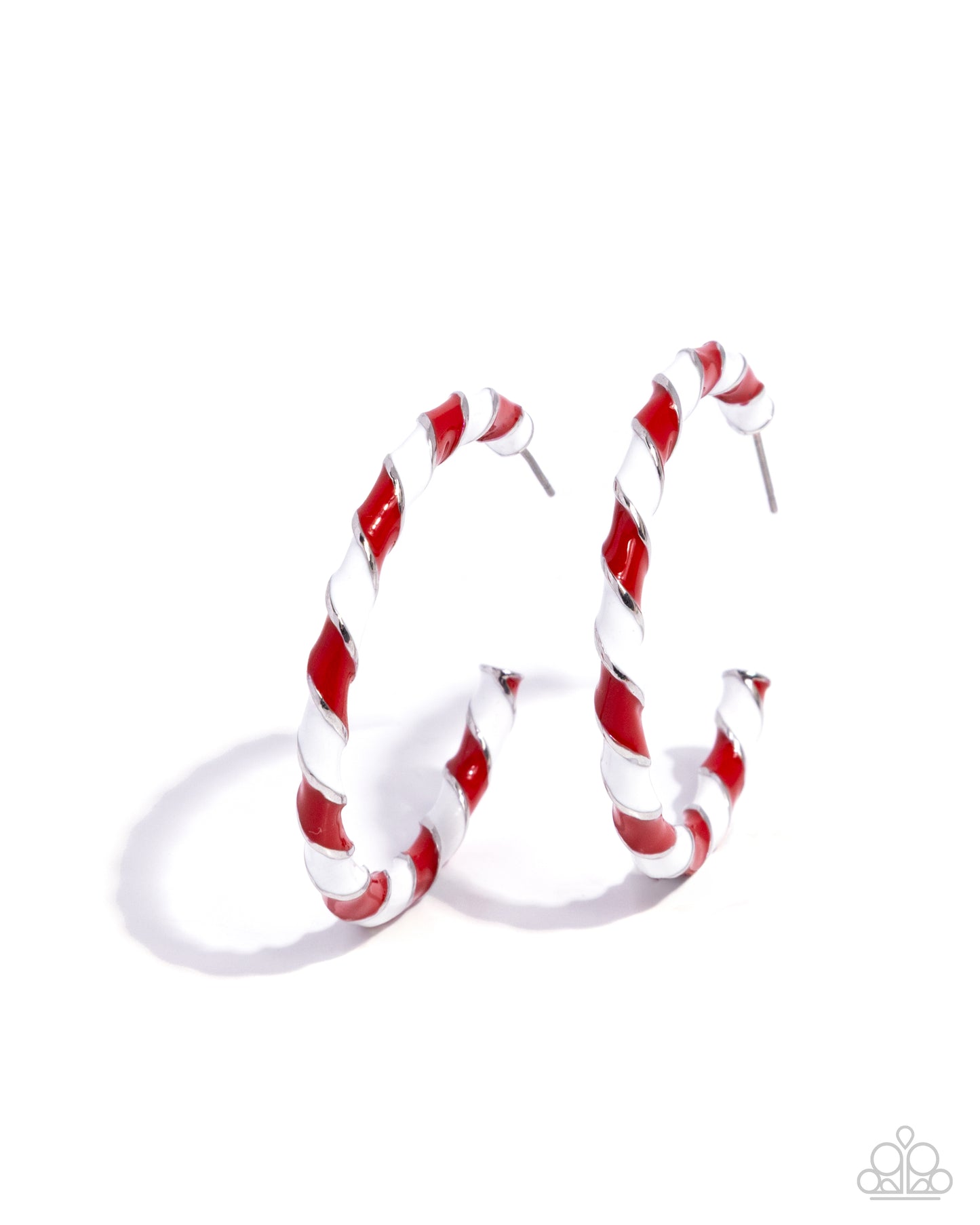 Candy Cane Lane - Red Earring