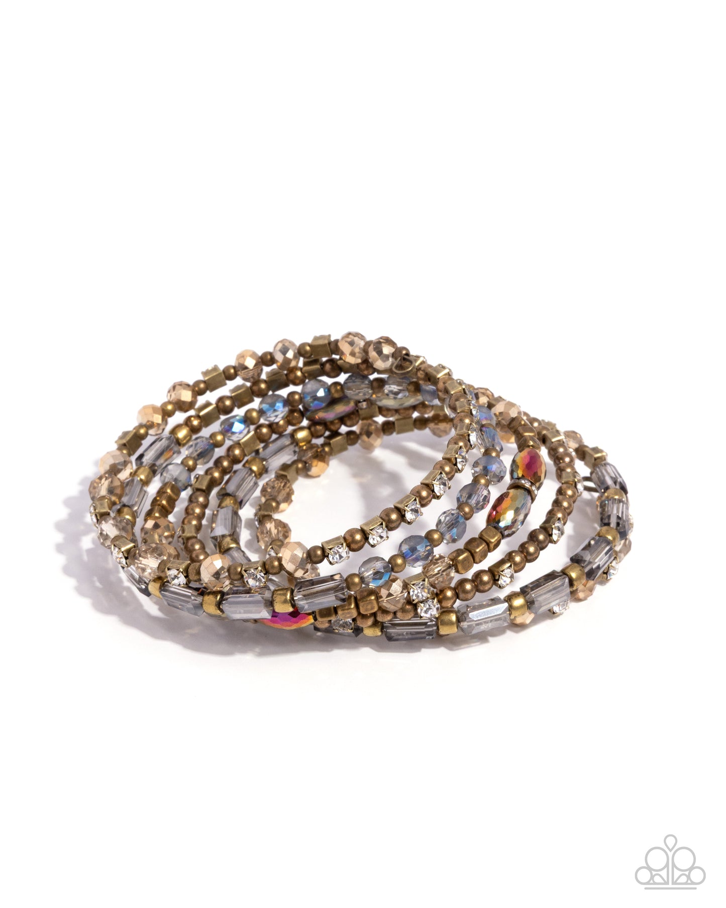 Timeless Tango - Brass Bracelet
