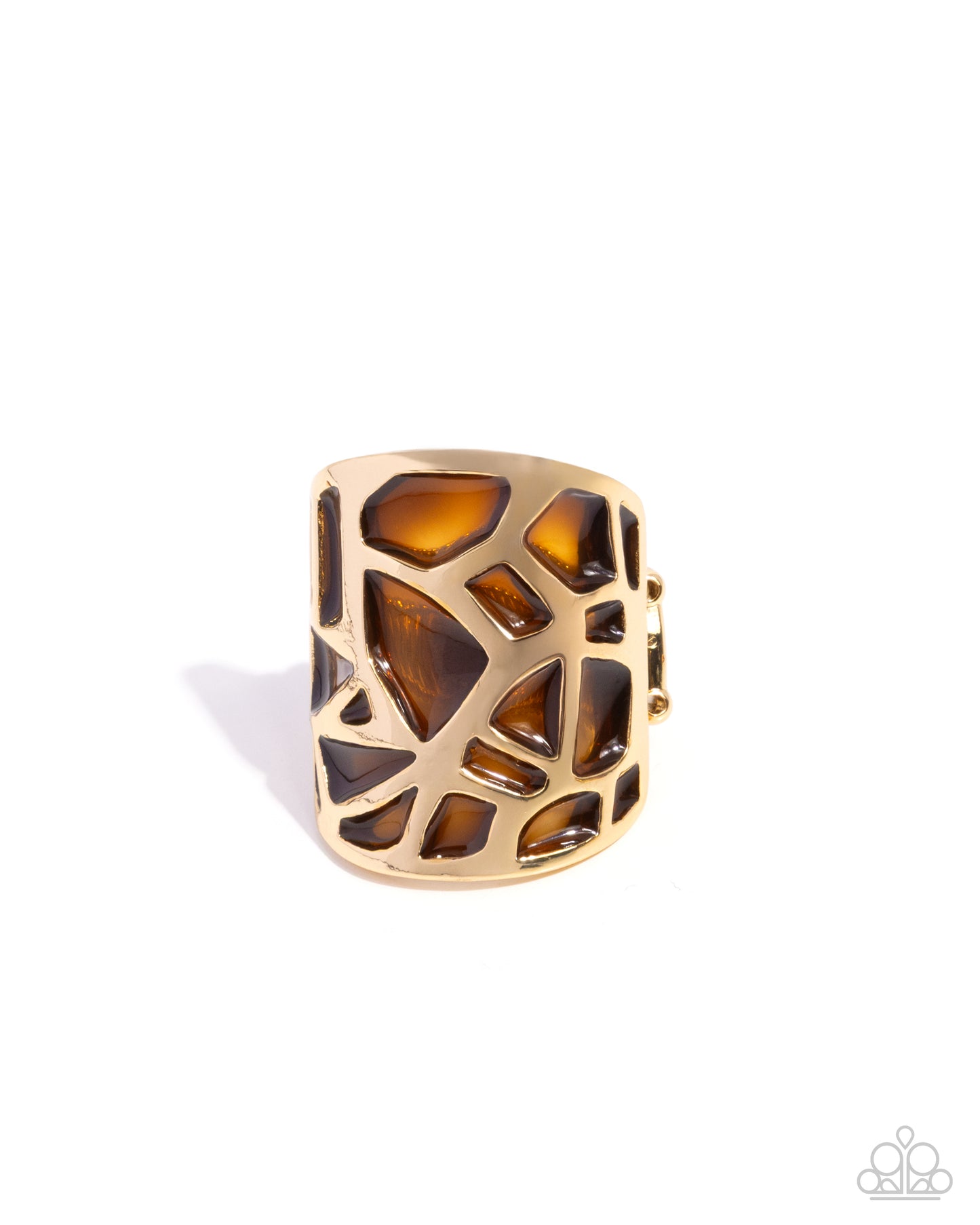 Kintsugi Moment - Brown Ring