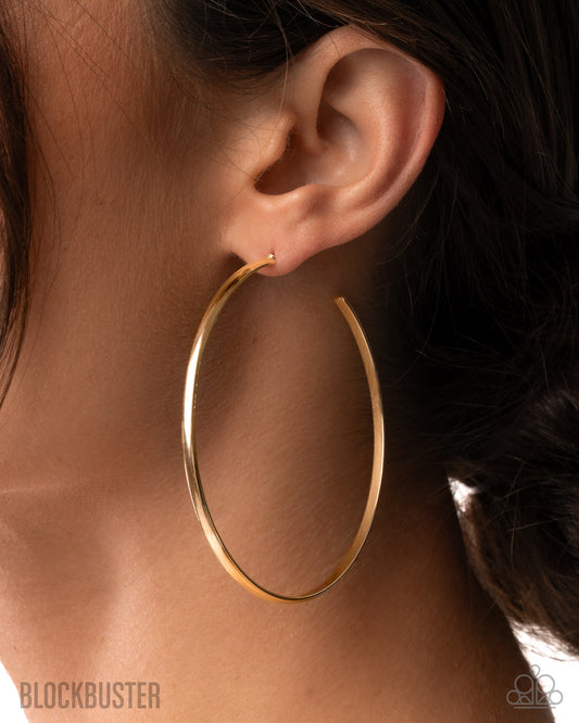 Basic Bombshell - Gold Earring