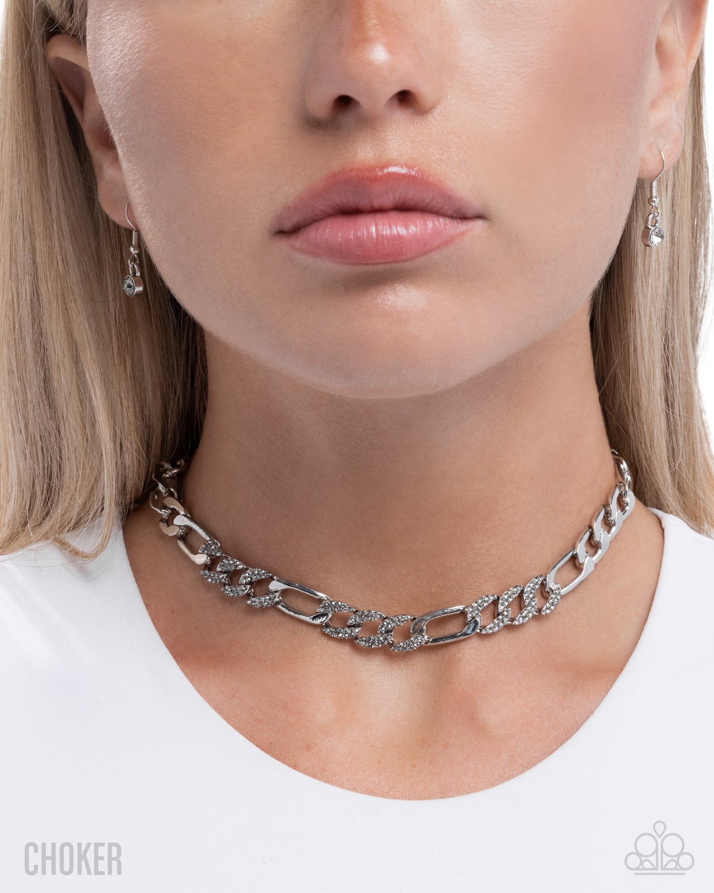 Daring Delight - Silver Necklace