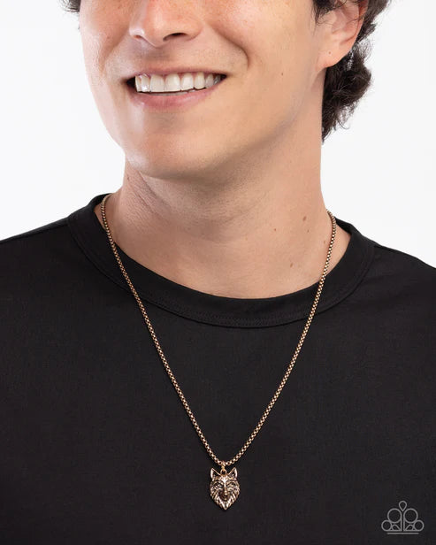 Alphas Call - Gold Necklace