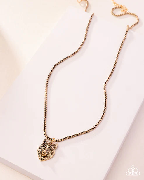 Alphas Call - Gold Necklace