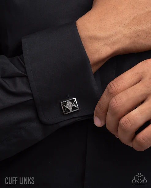 Iconic Invitation - Black Cuff Links