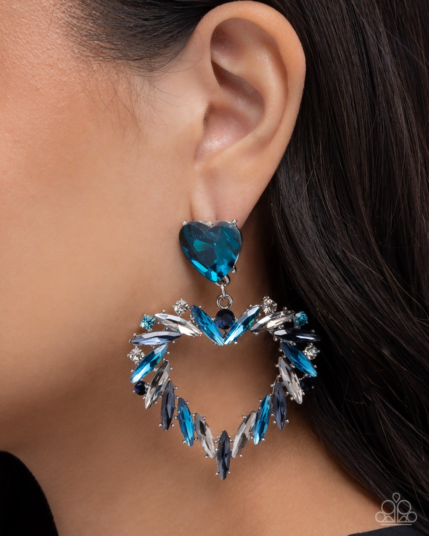 Memorable Marquise - Blue Earring