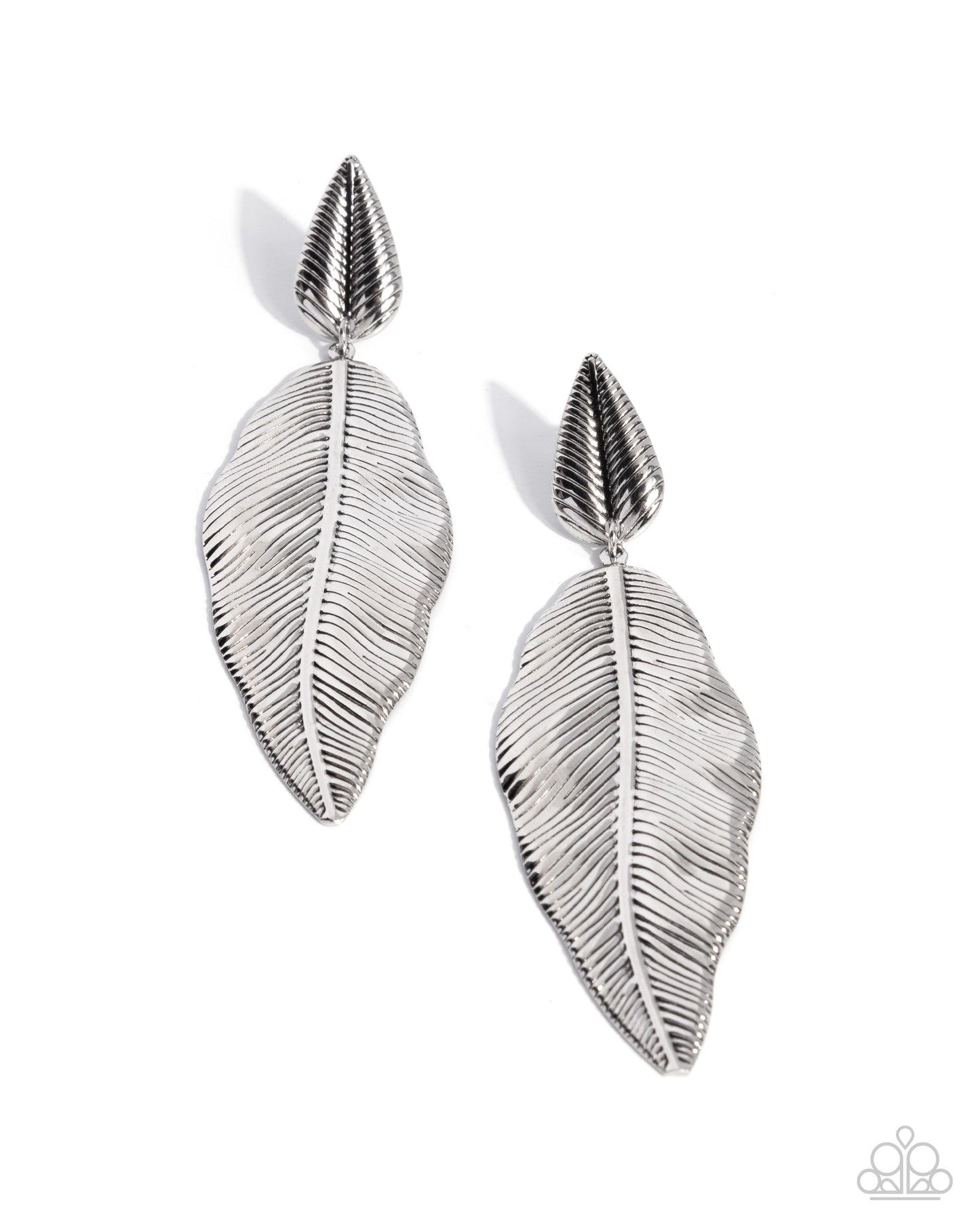 Loamy Leaves - Silver Earring
