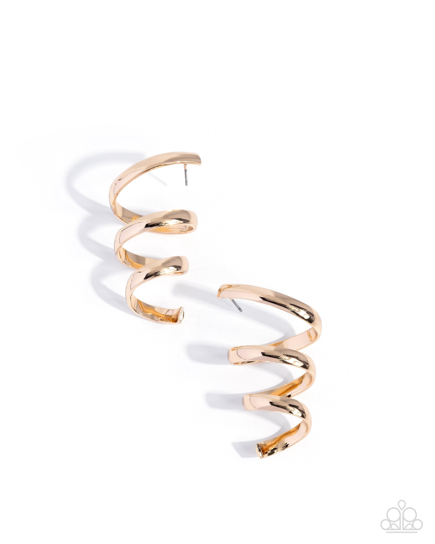 Tornado Warning - Gold Earring