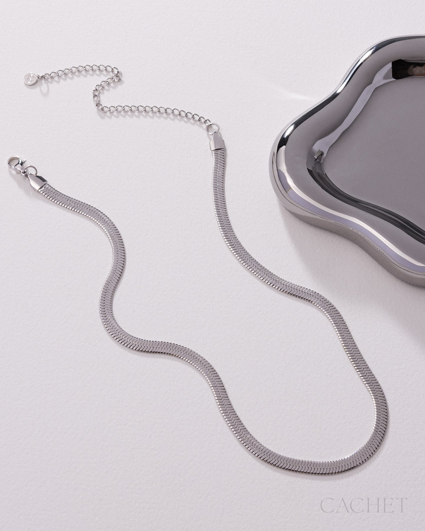 Sorelle - Rhodium Necklace