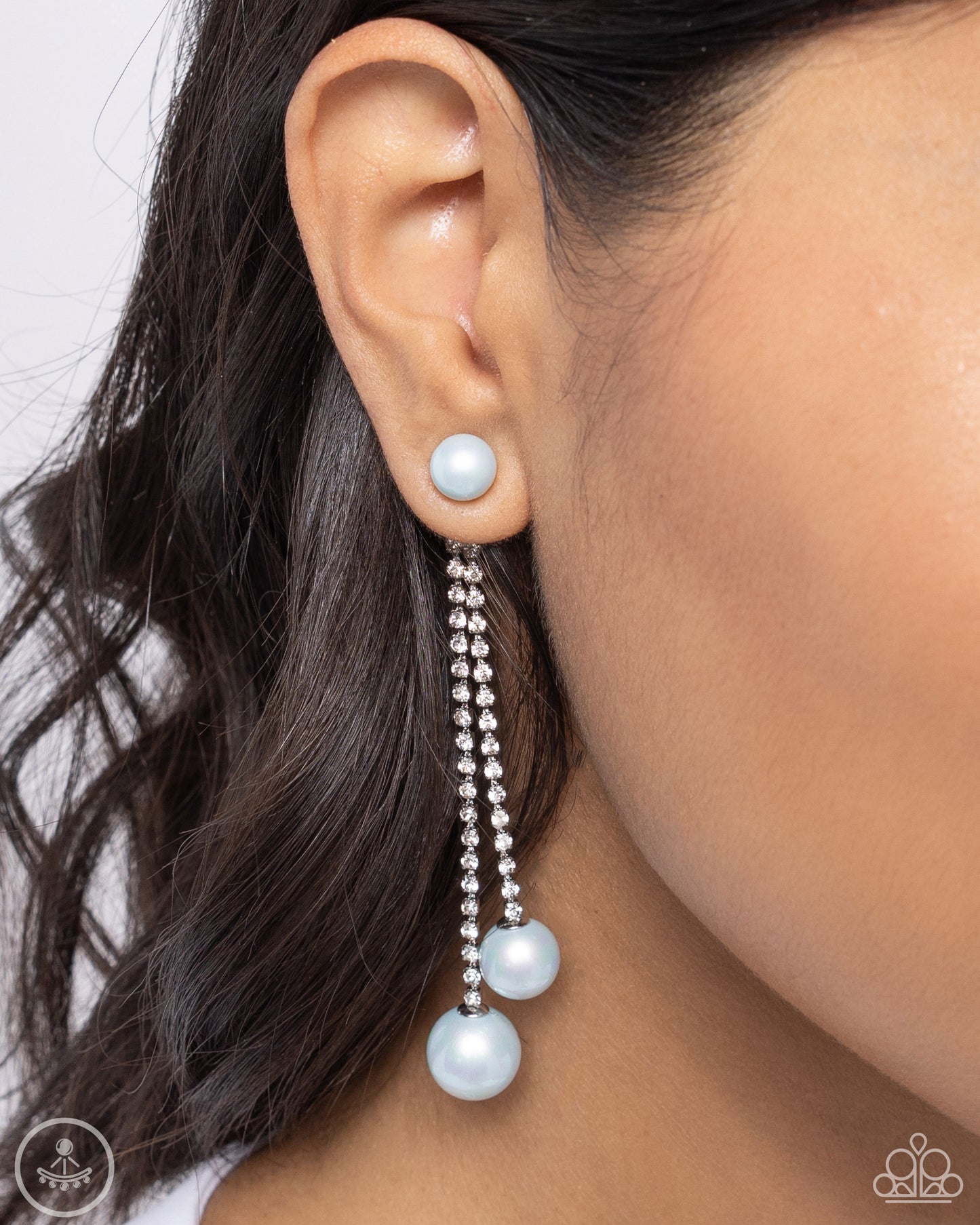 Give Us A PEARL! - Blue Necklace