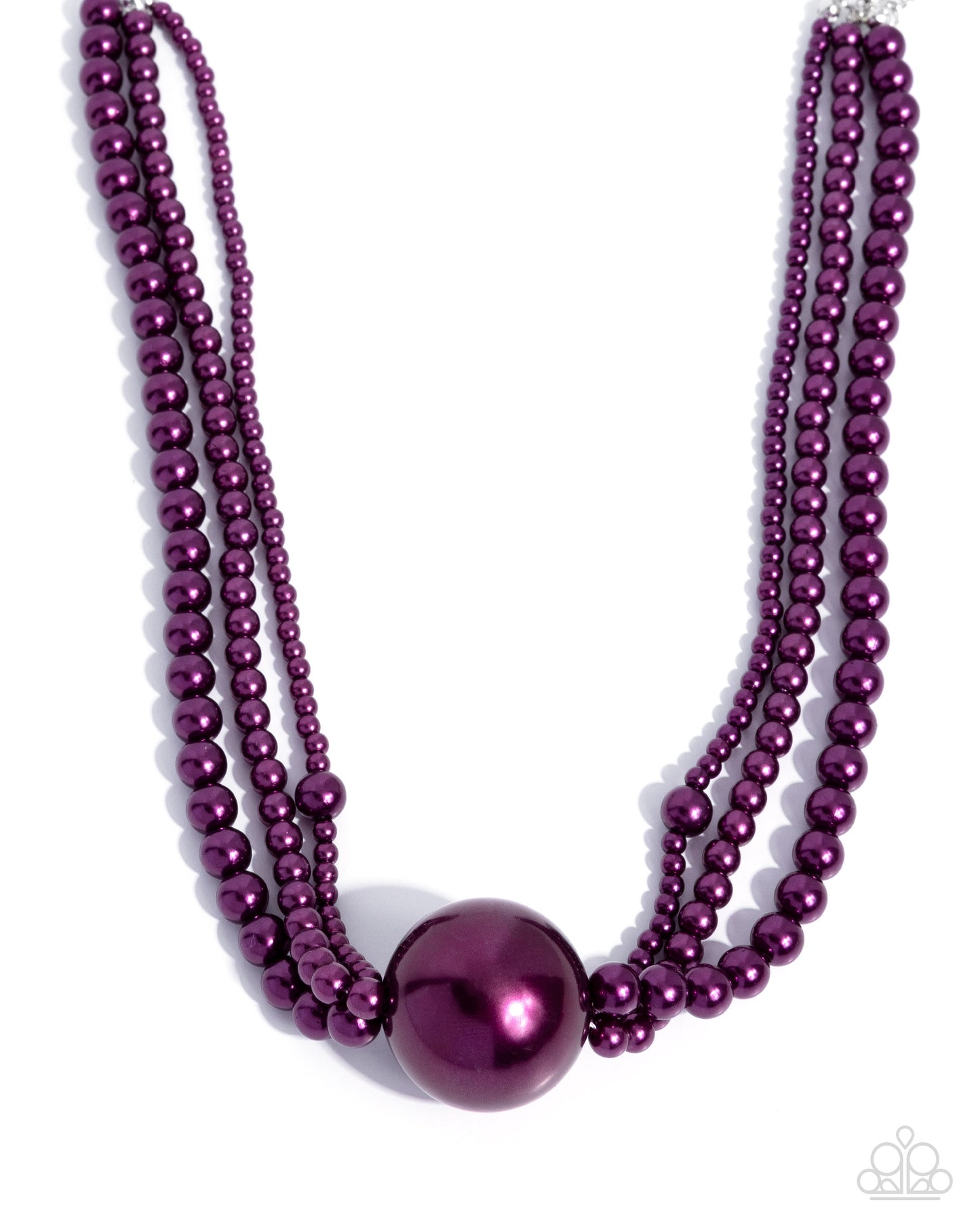 Polished Professional - Purple Necklace