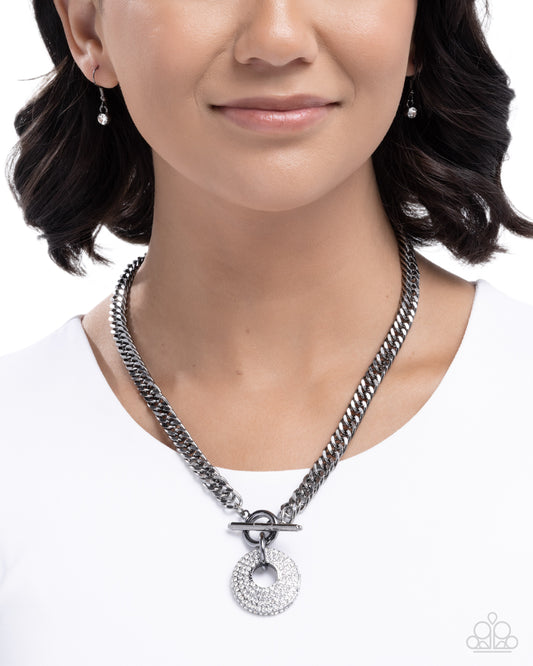 Breathlessly Bold - Black Necklace