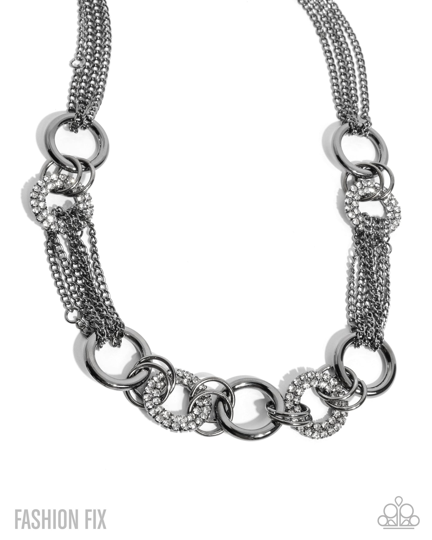 Defiant Dazzle - Black Necklace