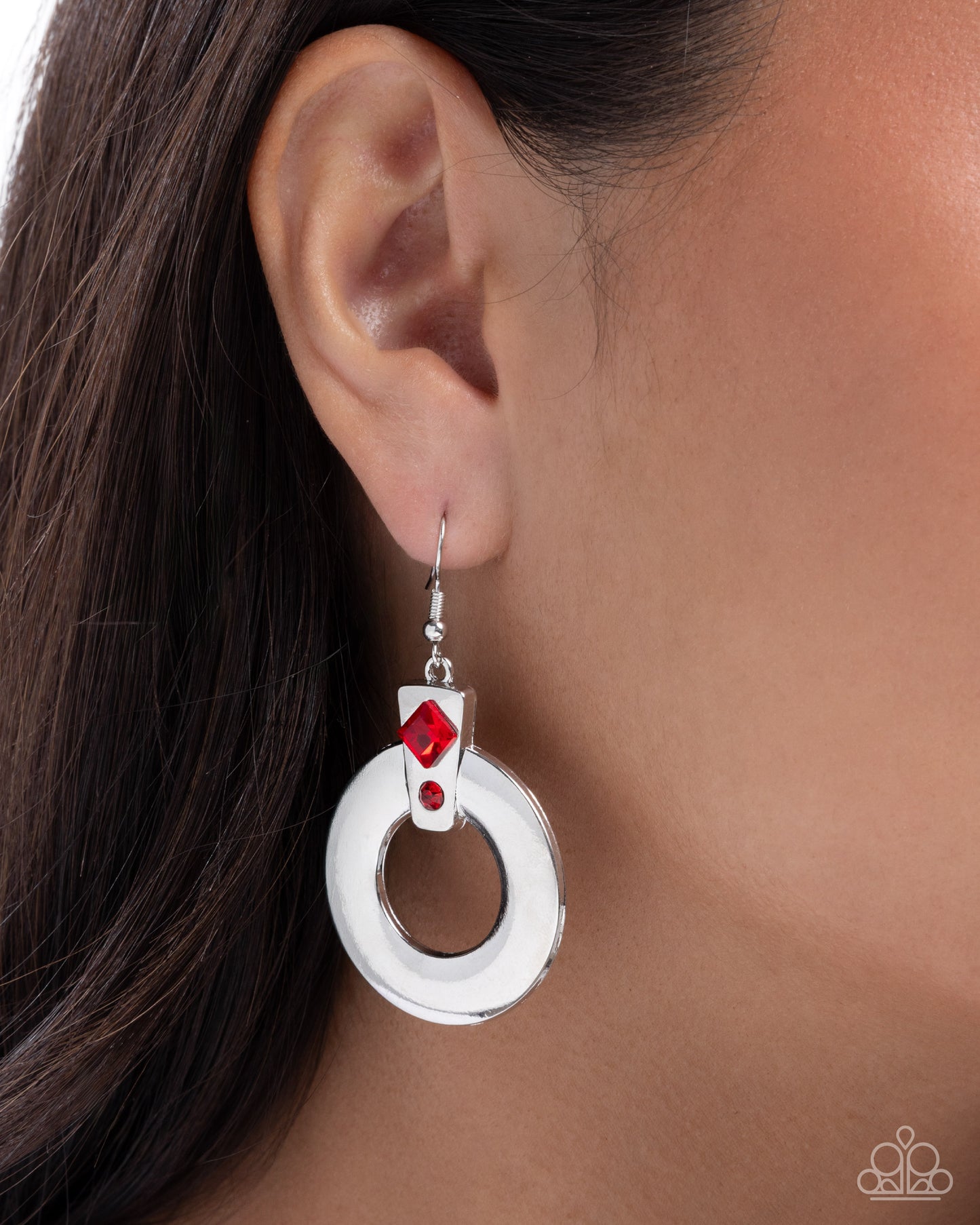 Dedicated Delight - Red Earrings