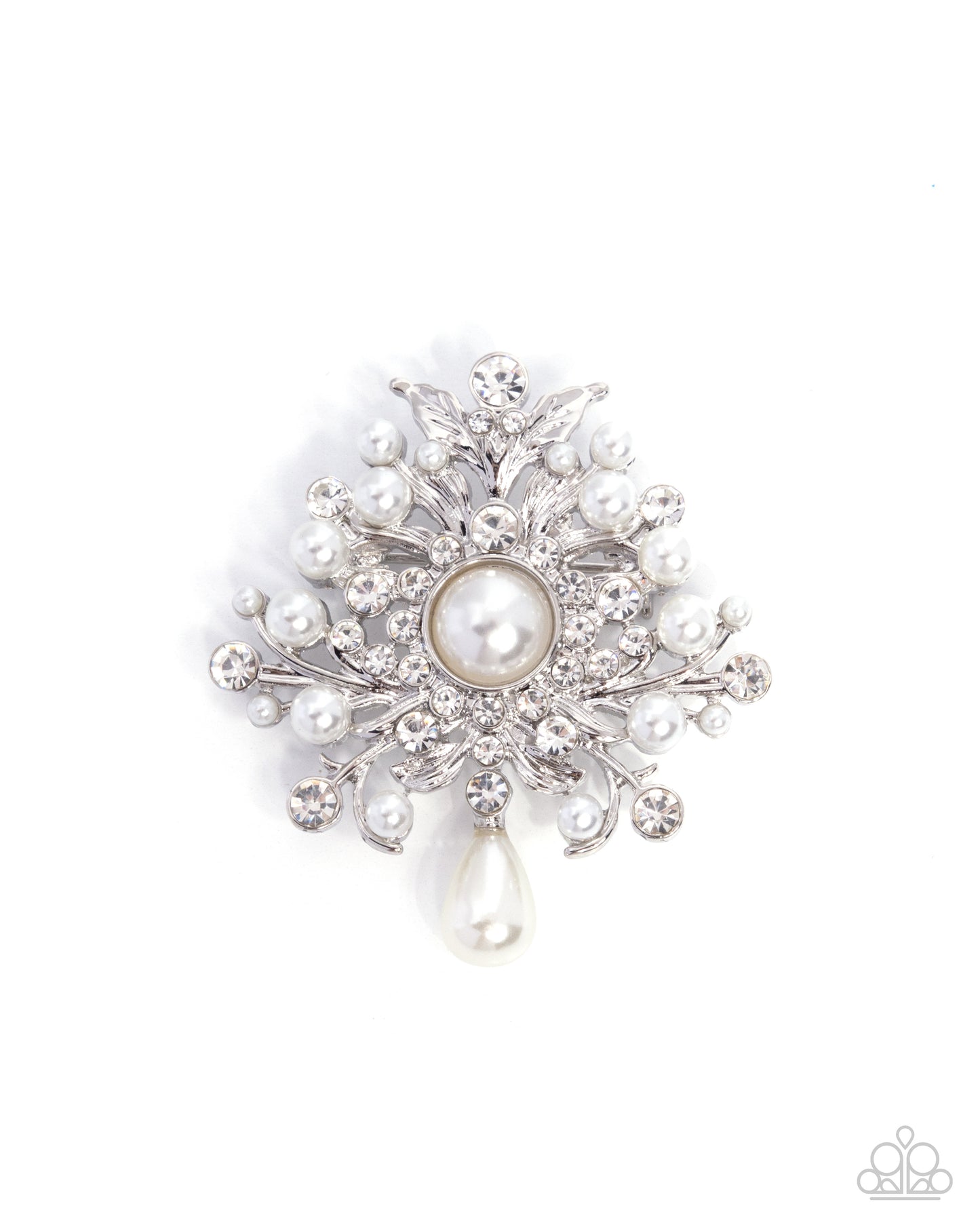 Perennial Polish - White Brooch