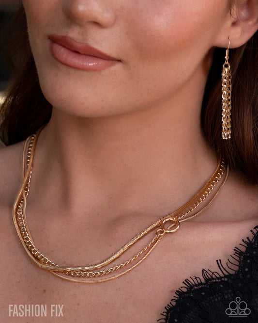 Chic Intuition - Gold Necklace