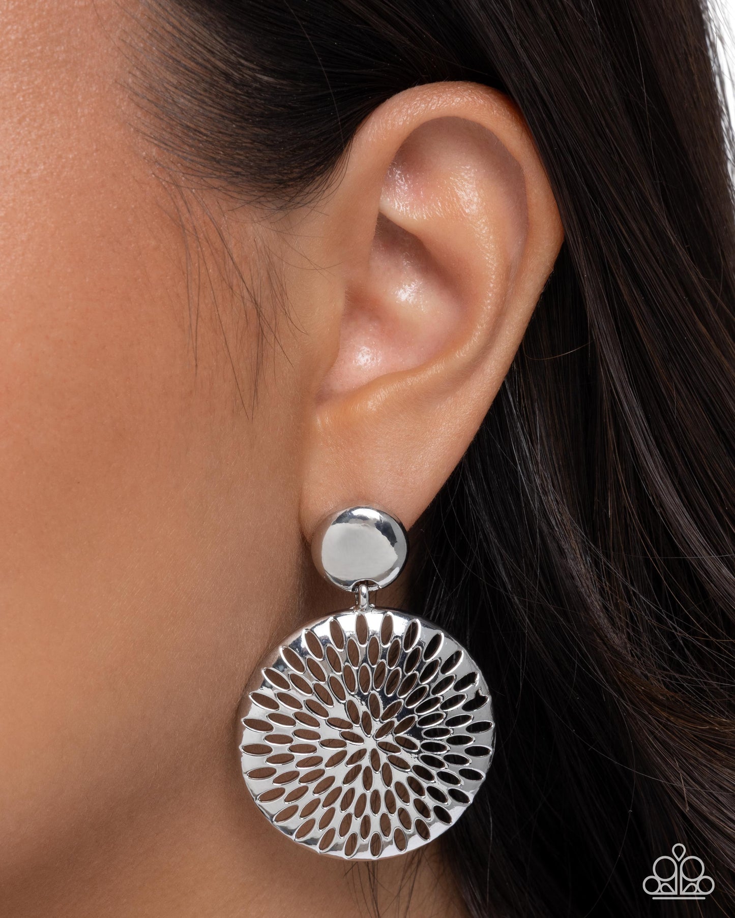 Woven Ware - Silver Earring