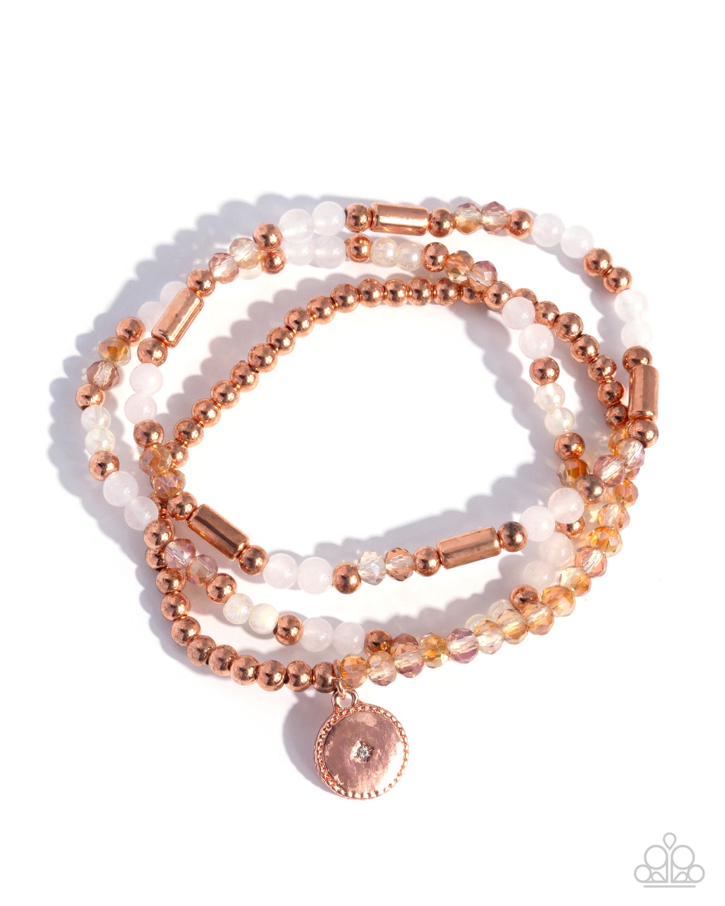Studded Stack - Copper Bracelet