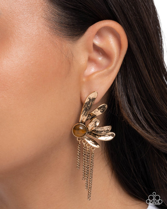 Sentimental Season - Brown Earring