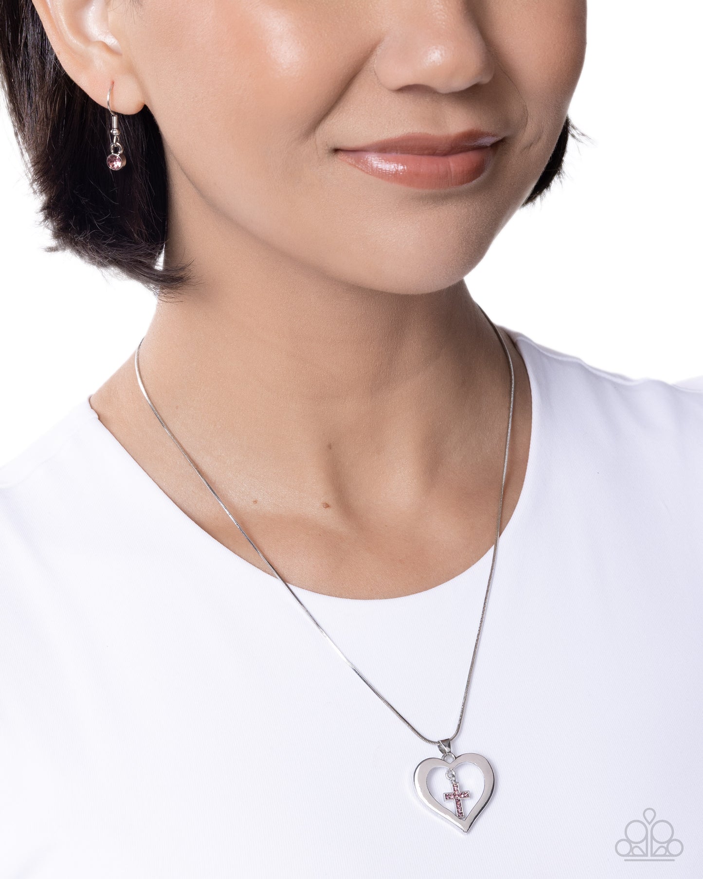 Heavenly Honor - Purple Necklace