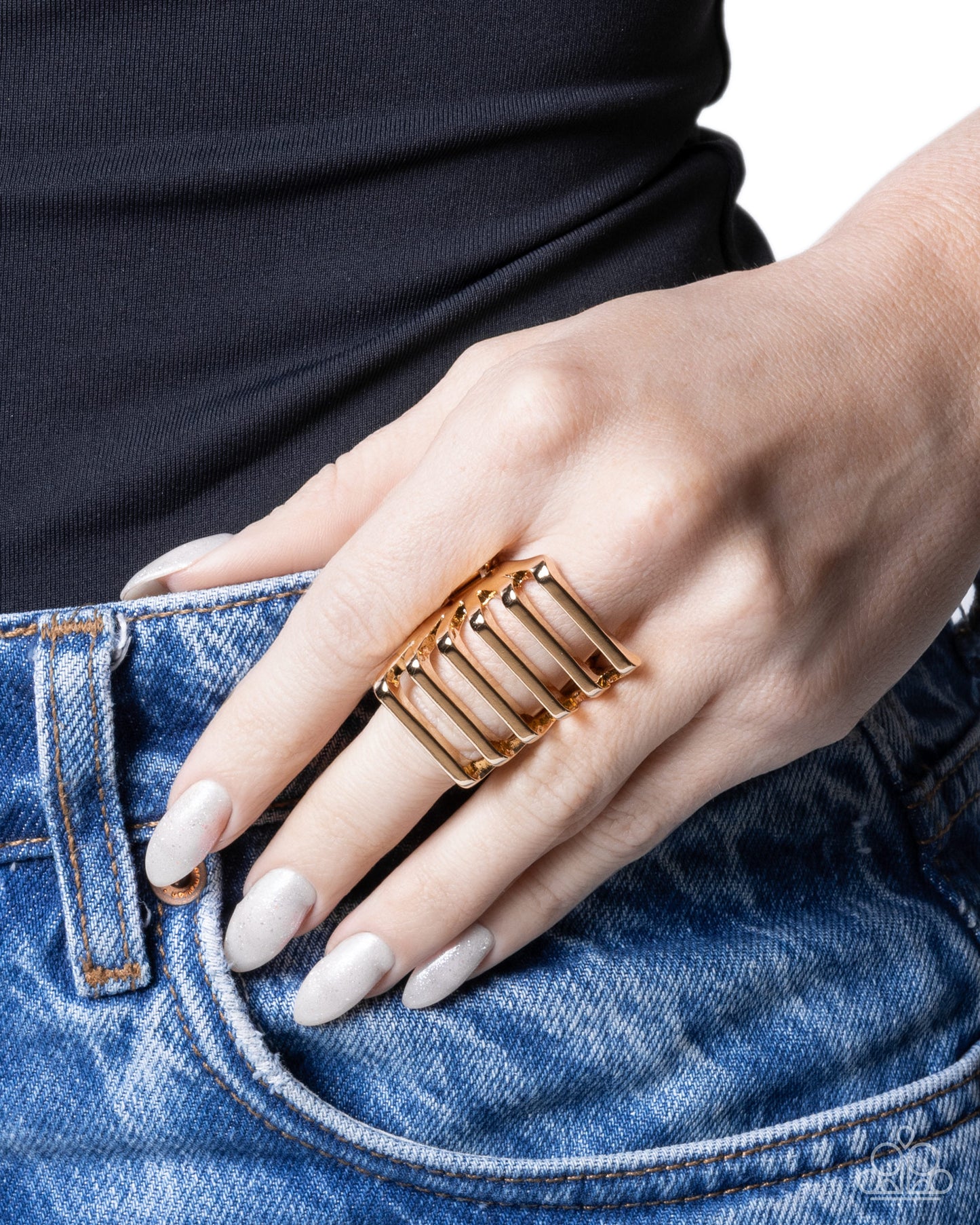 Trailblazing Tiers - Gold Ring
