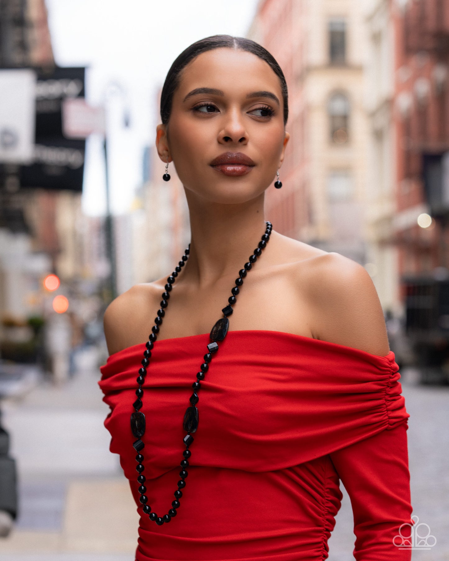 Obsessed with Opulence - Black Necklace