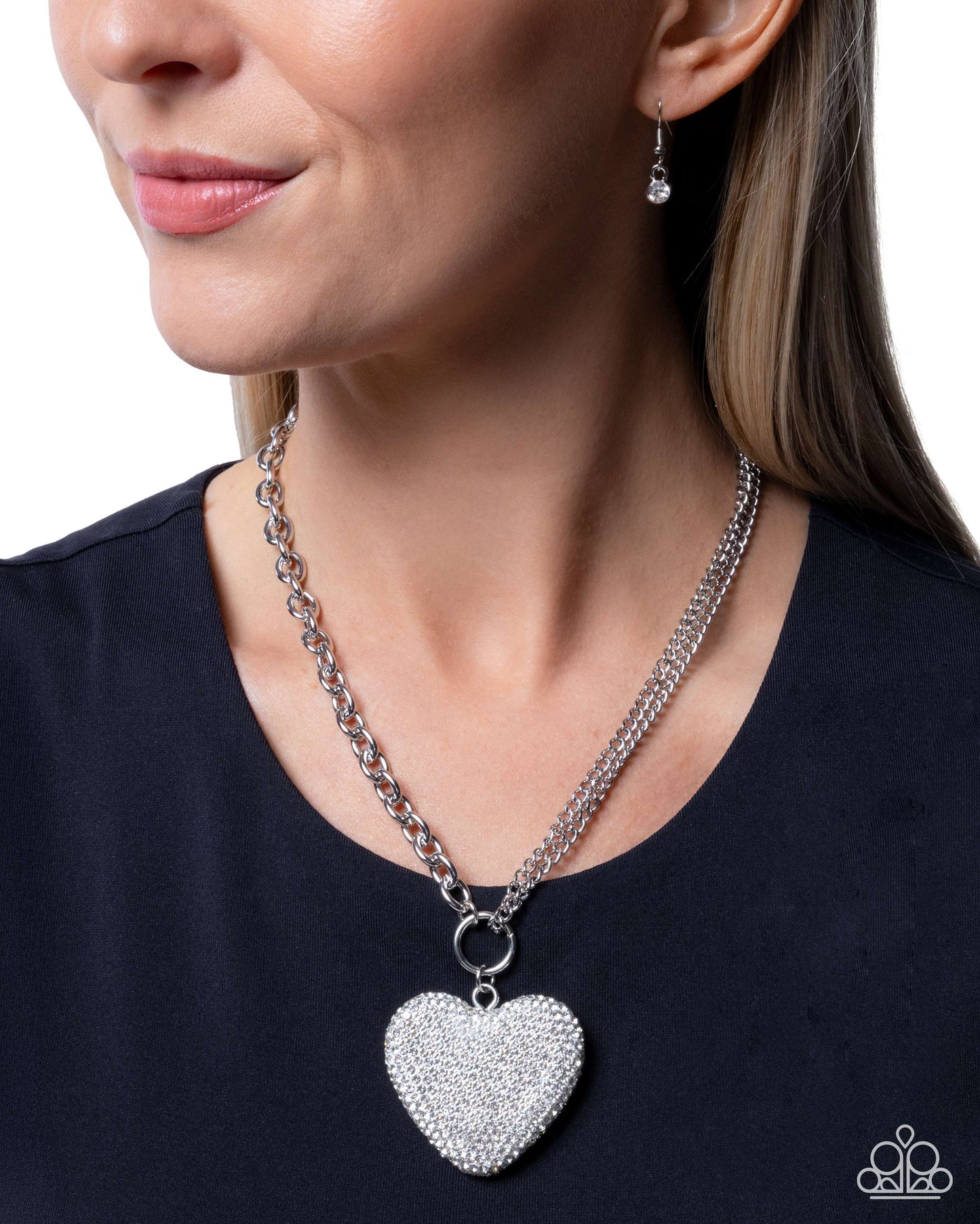 Refined Romeo - White Necklace