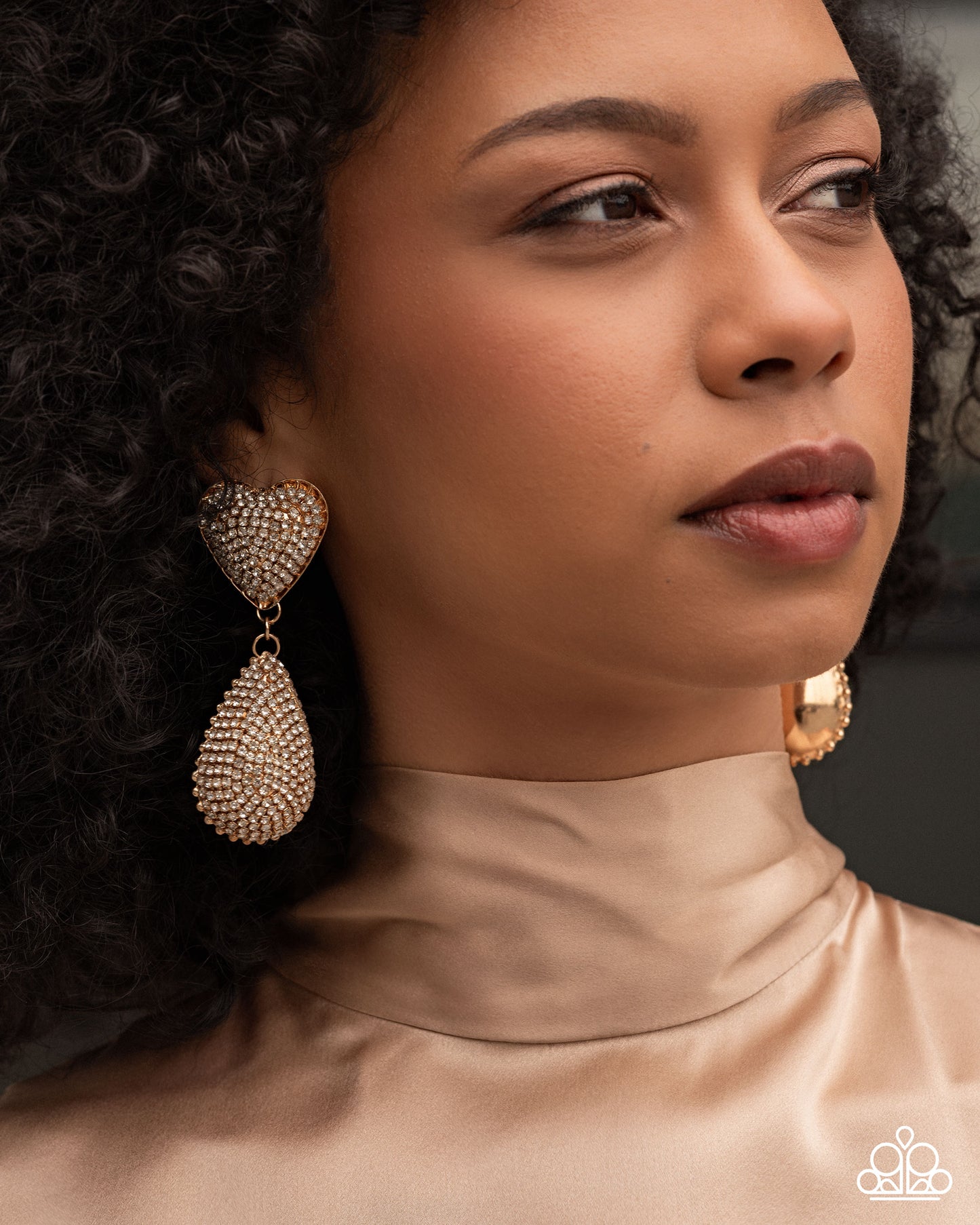 Sweetheart Sway - Gold Earring