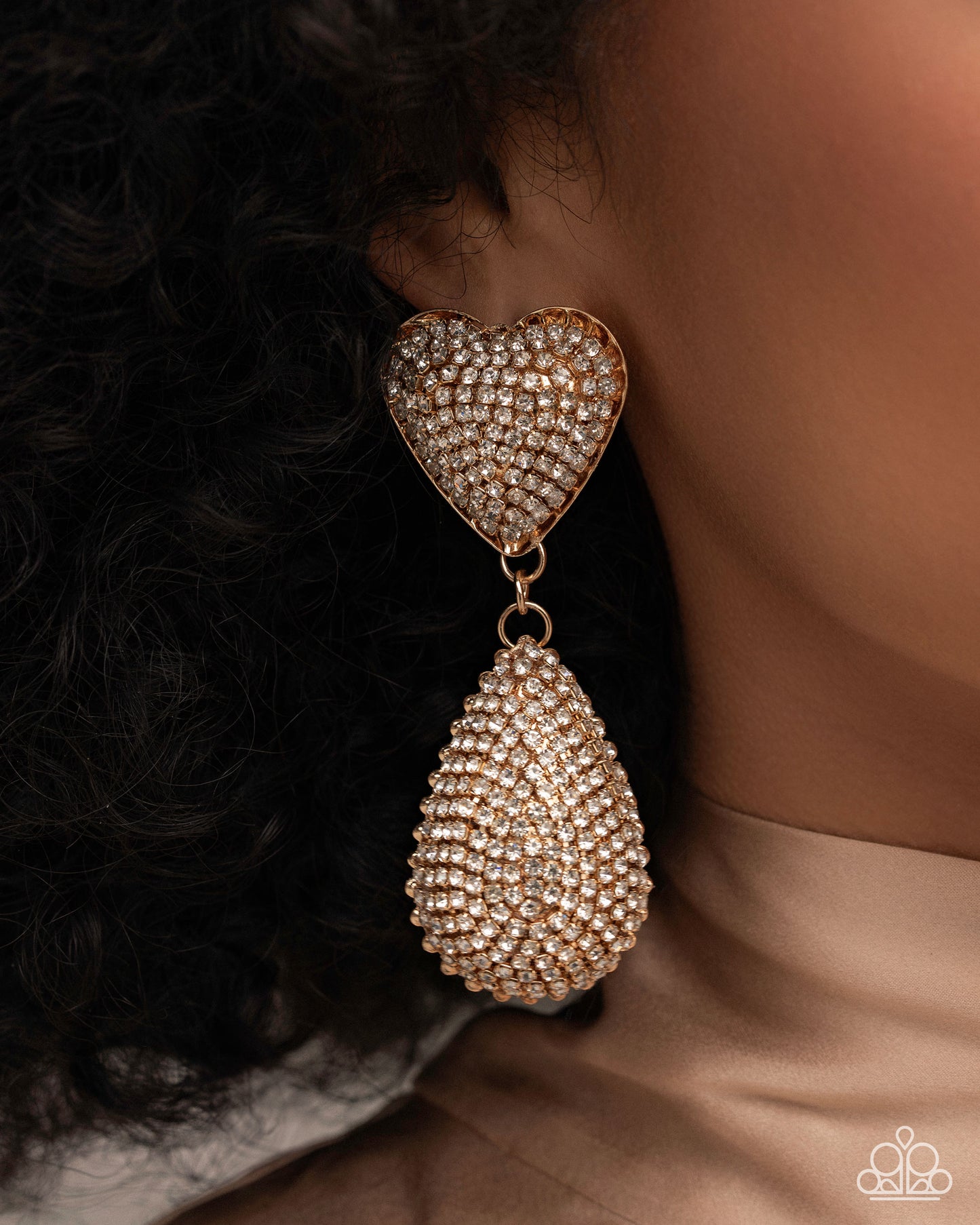 Sweetheart Sway - Gold Earring