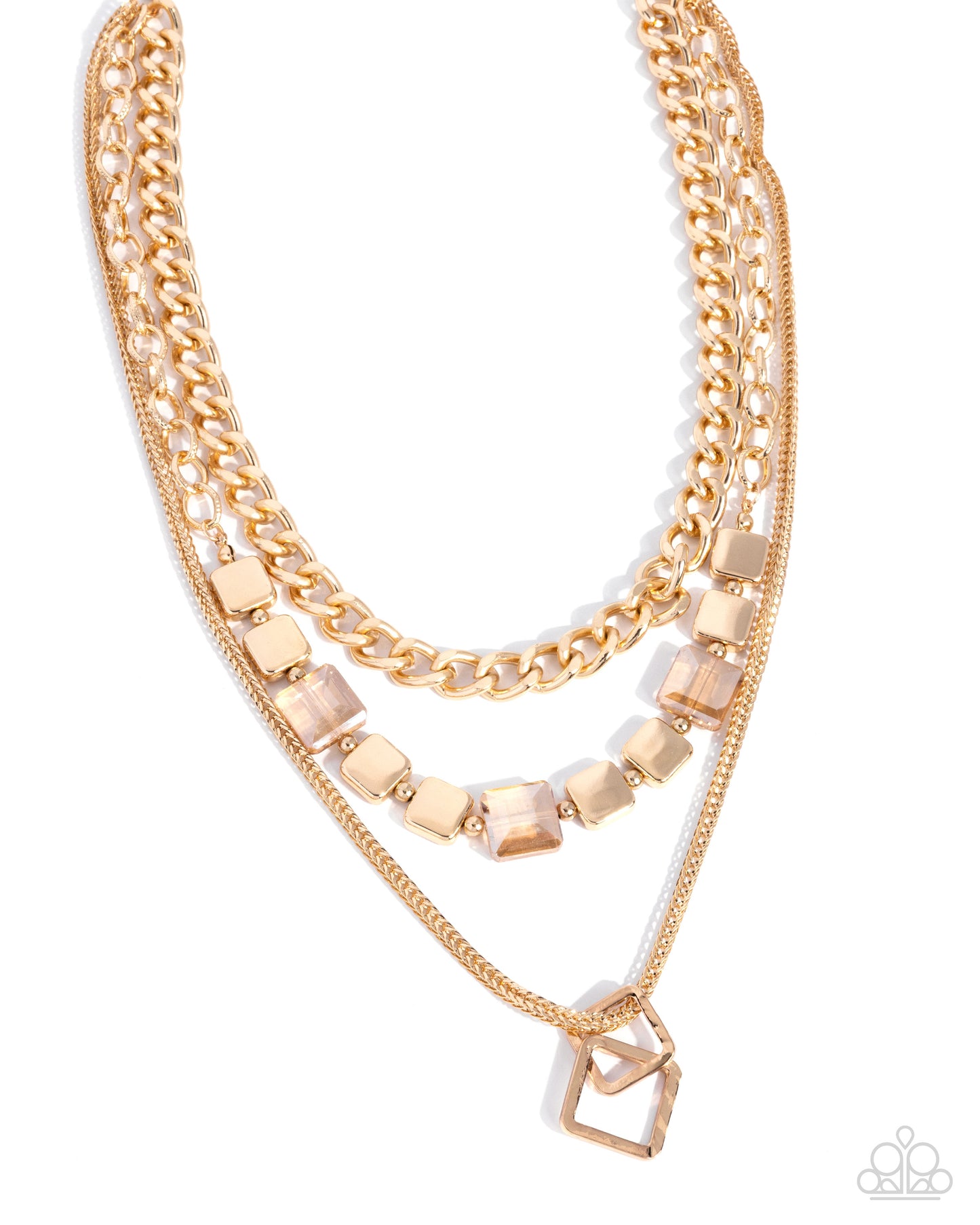 Titan Tapestry - Gold Necklace