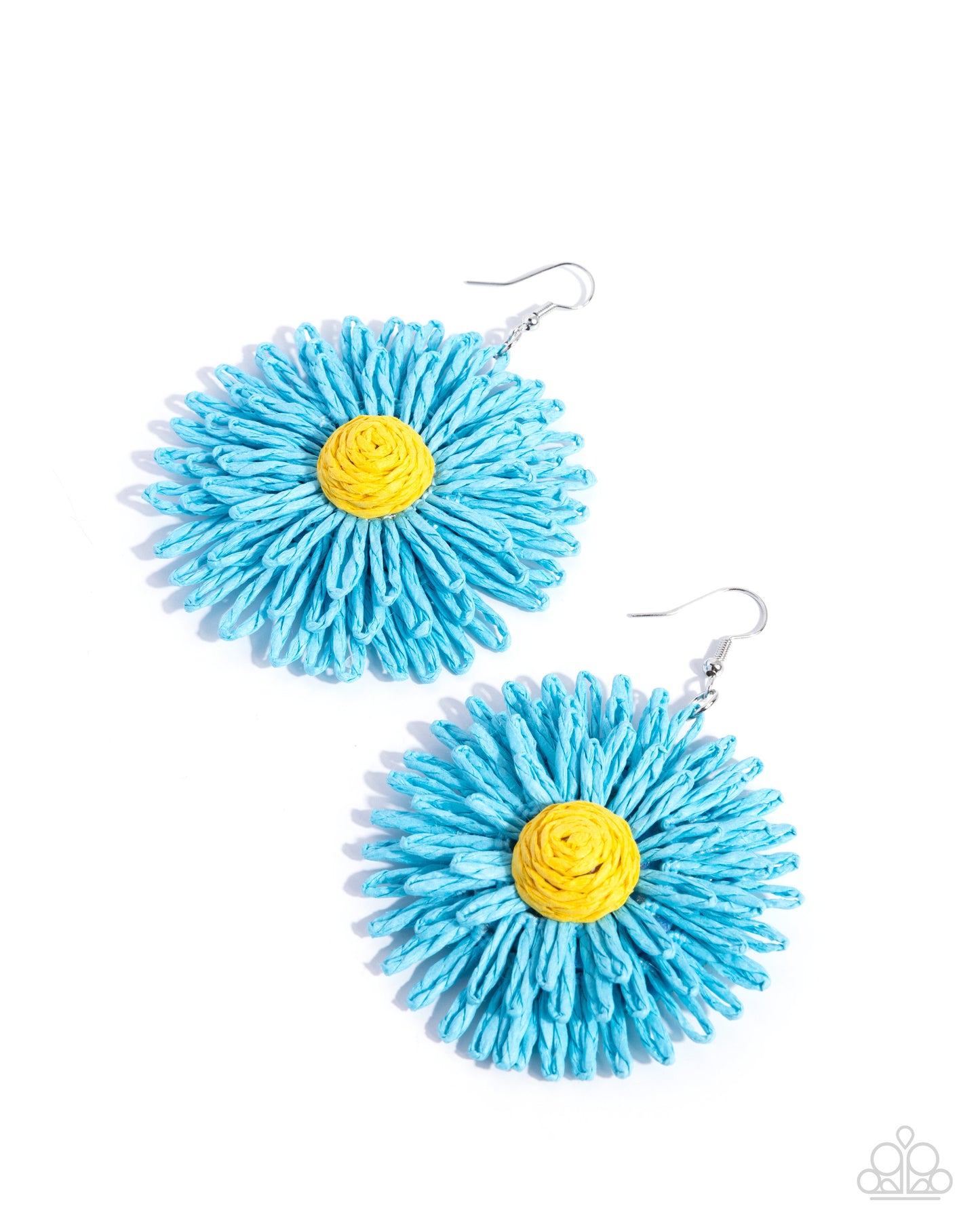 Sunflower Sonata - Blue Earring