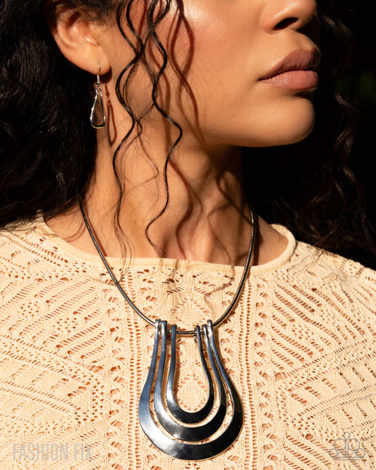 Bohemian Bravado - Silver Necklace