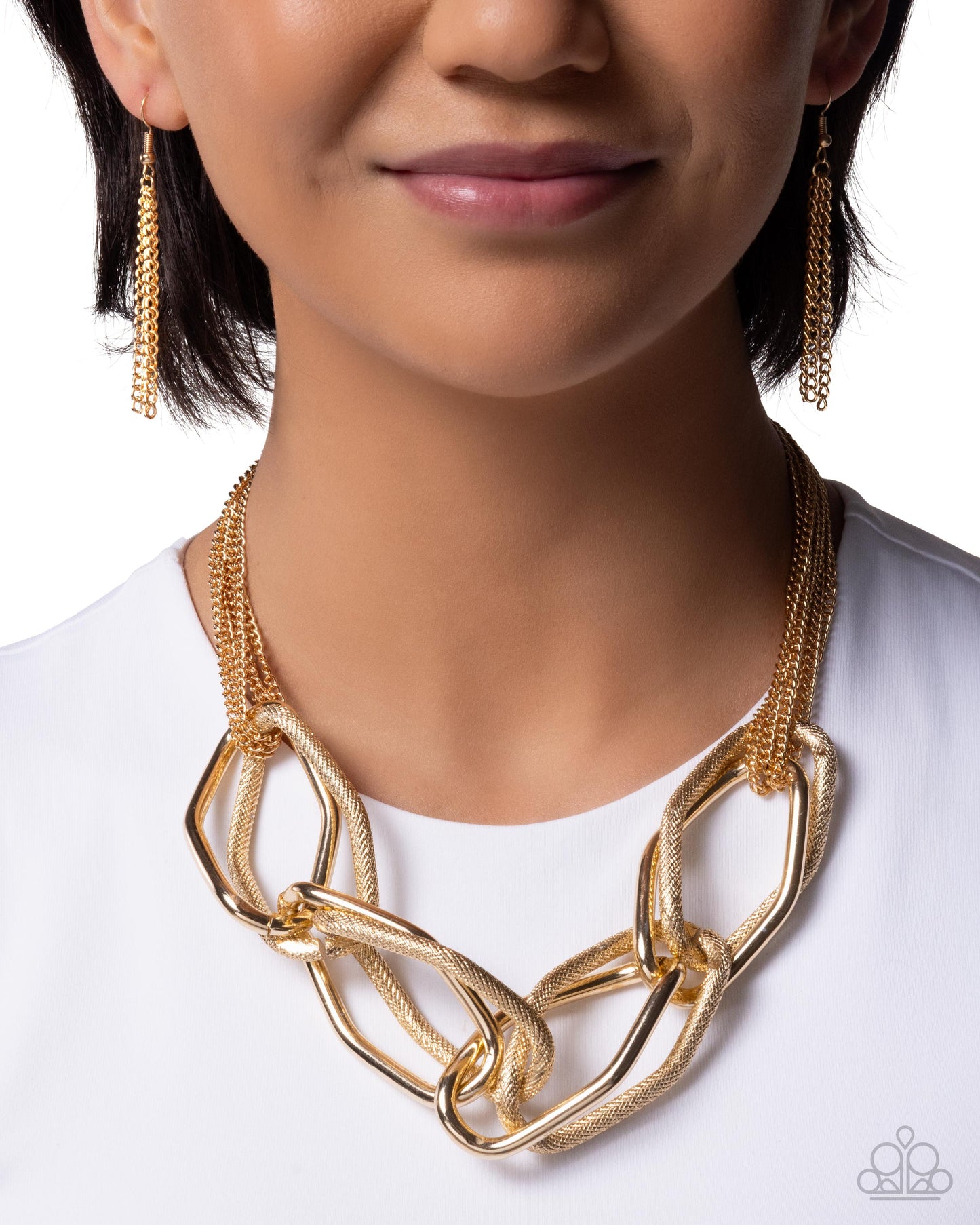 Radiant Recruit - Gold Necklace