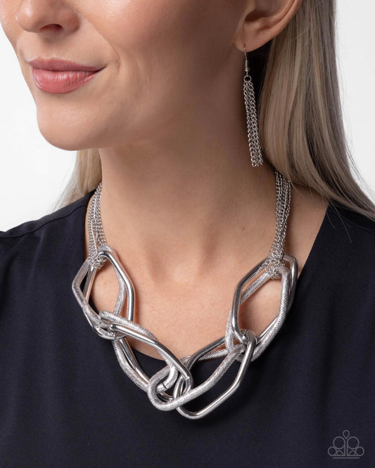 Radiant Recruit - Silver Necklace