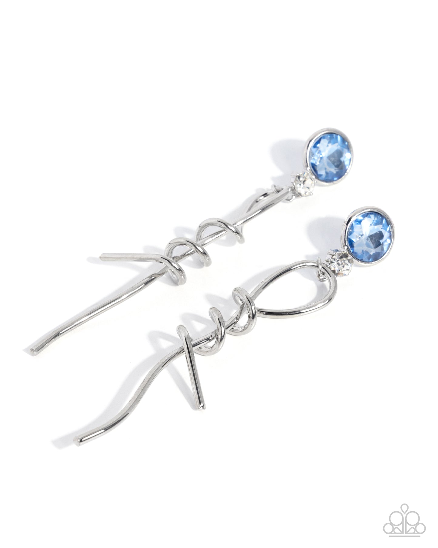 Pretty Pirouette - Blue Earring