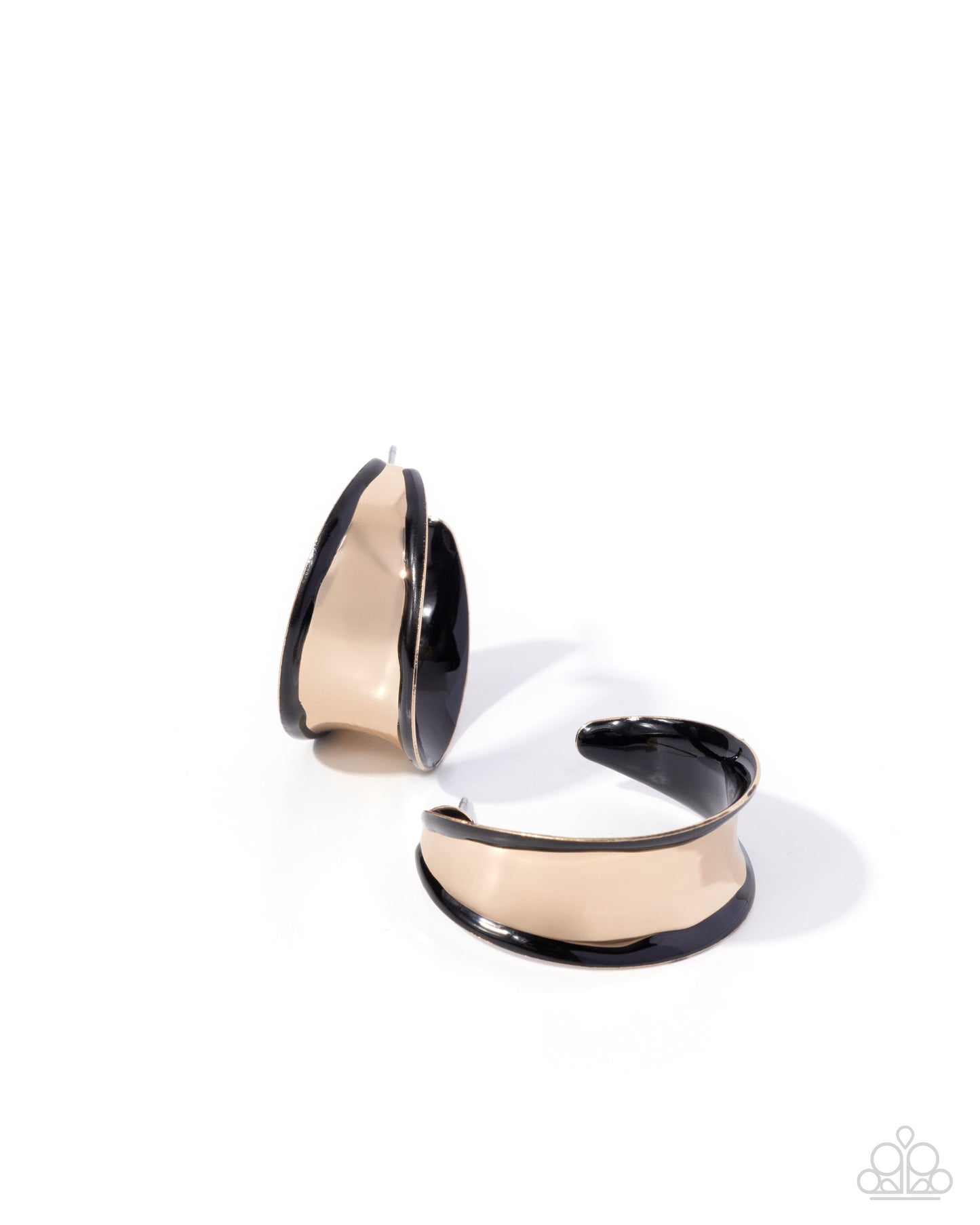 Secure Surprise - Black Earring