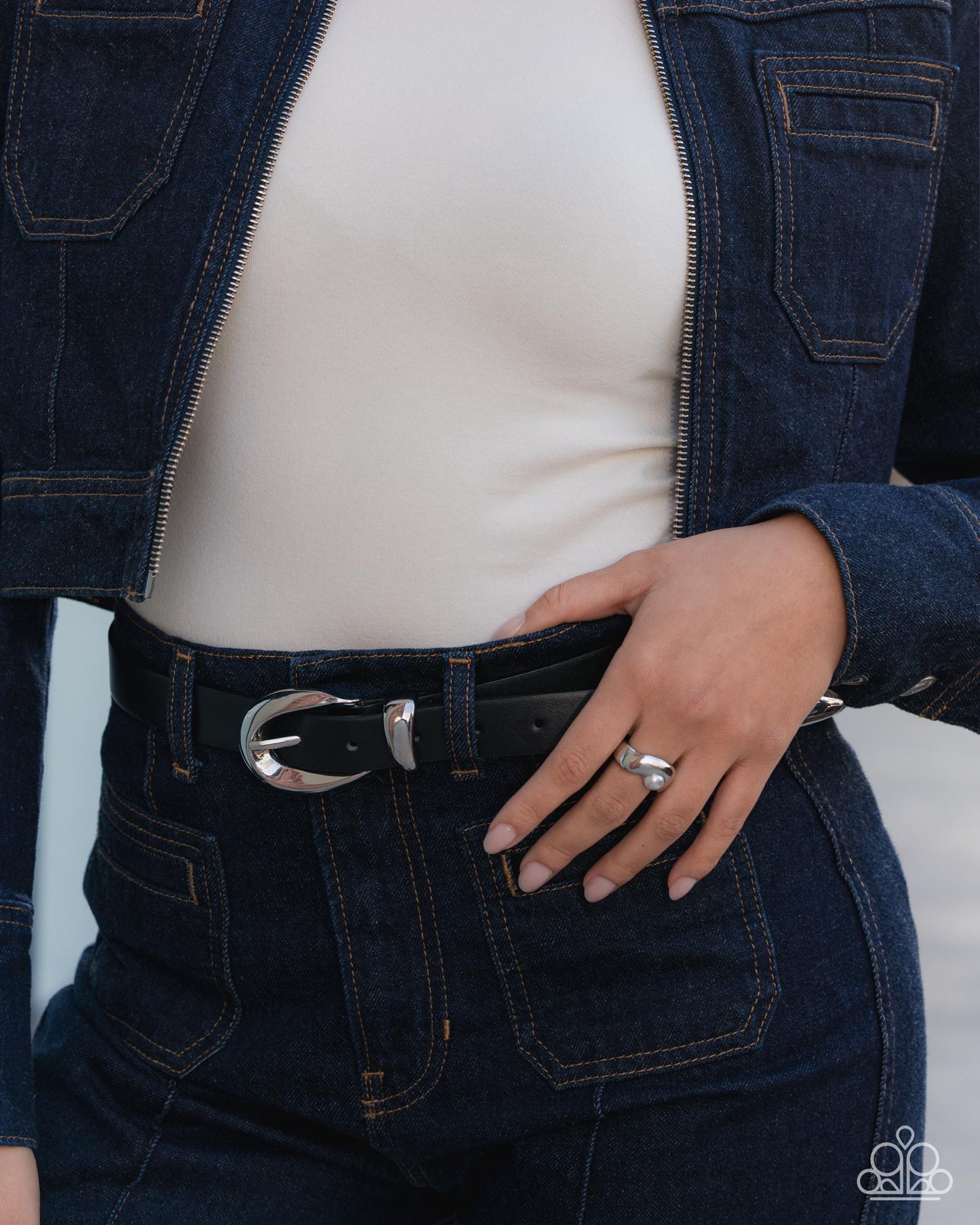 Abstract Attribute - White Ring