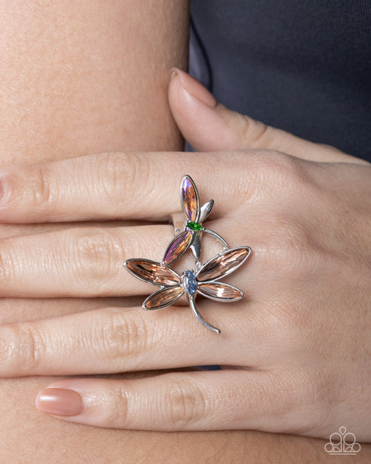 Darling Dragonfly - Orange Ring