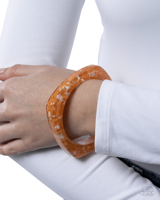 Slow Sophistication - Orange Bracelet