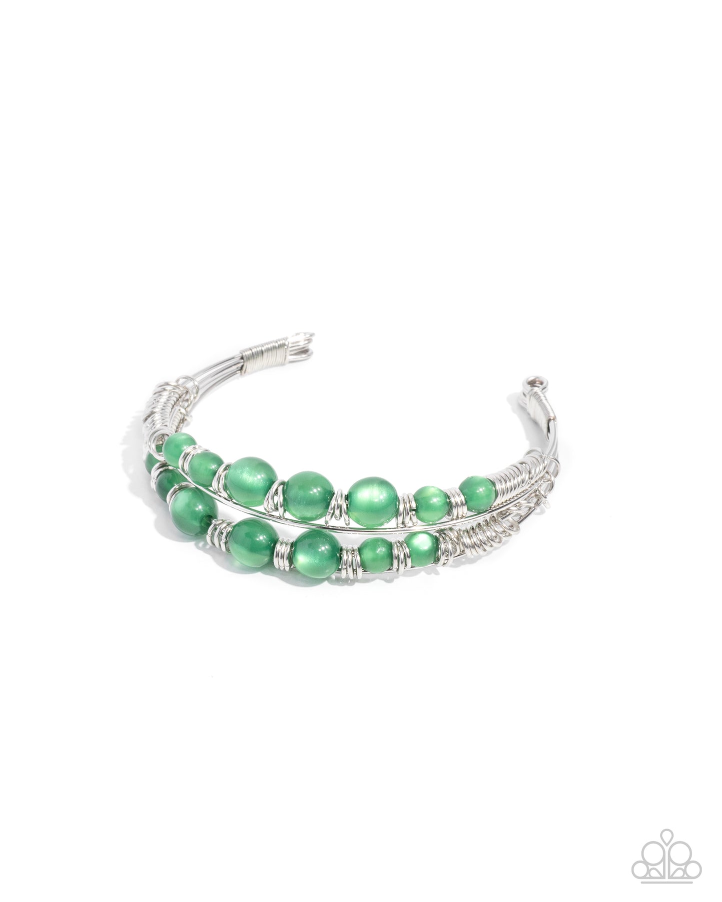 Vibrant Visuals - Green Bracelet