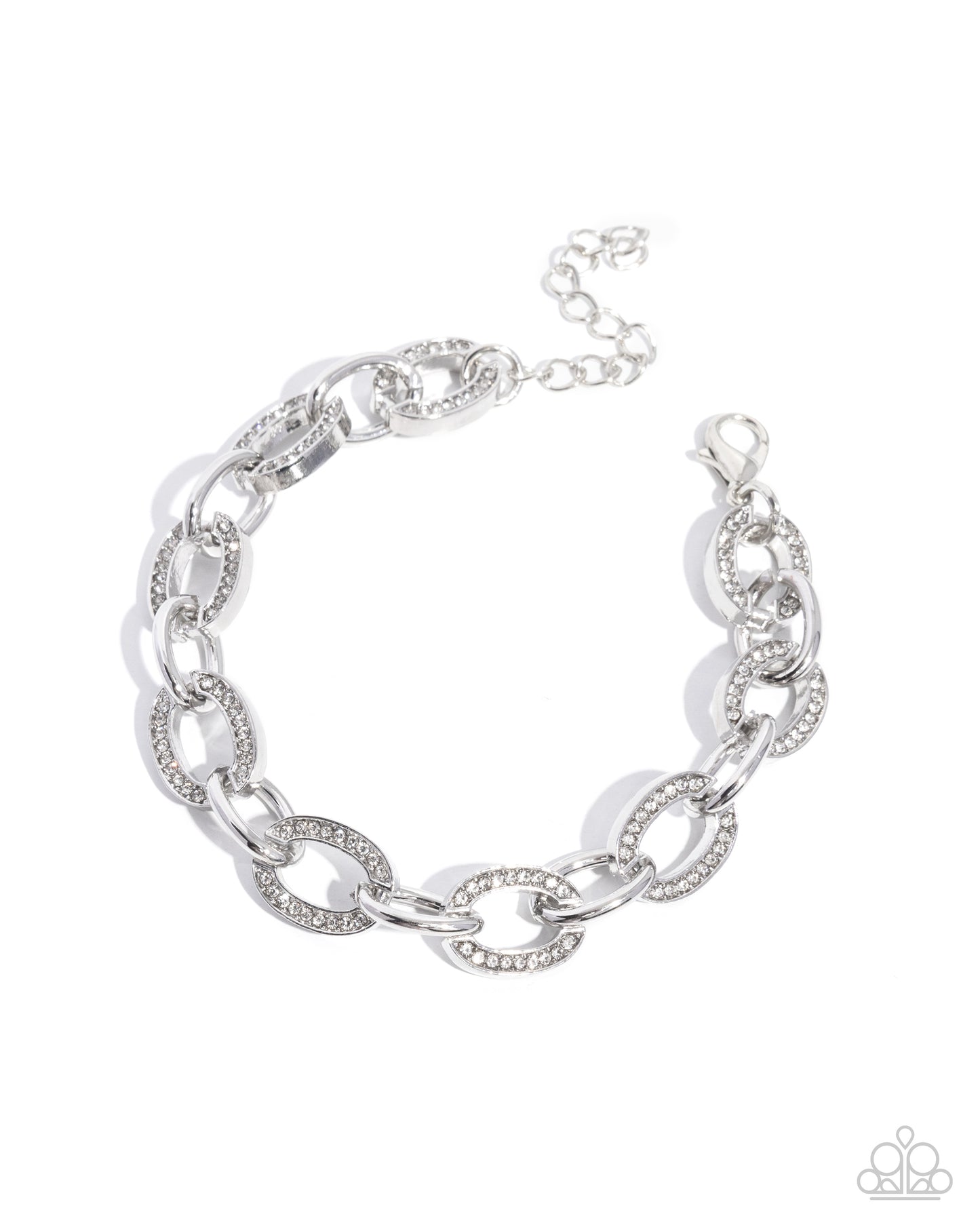 Chic Choreography - White Bracelet