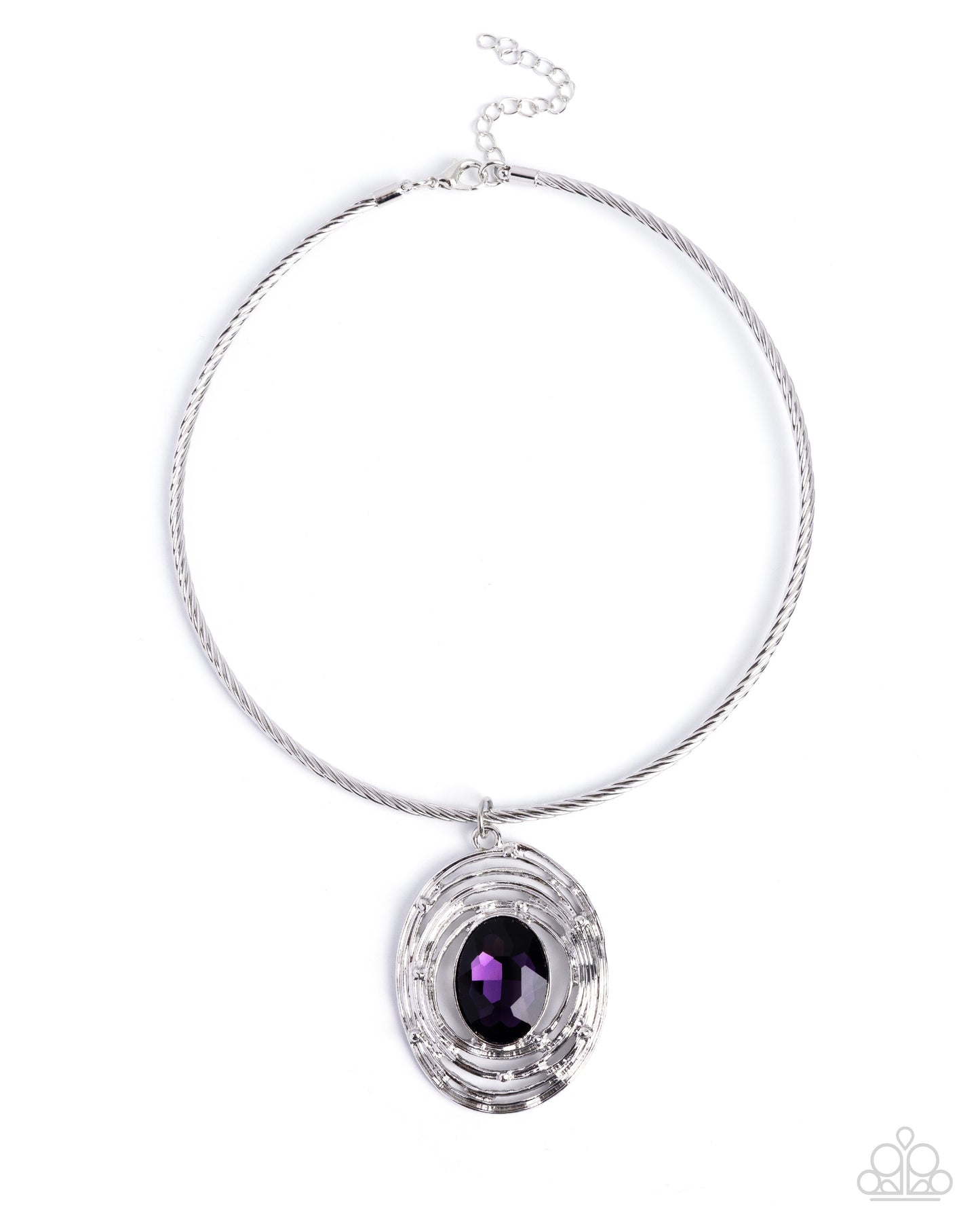 Fashionable Find - Purple Necklace