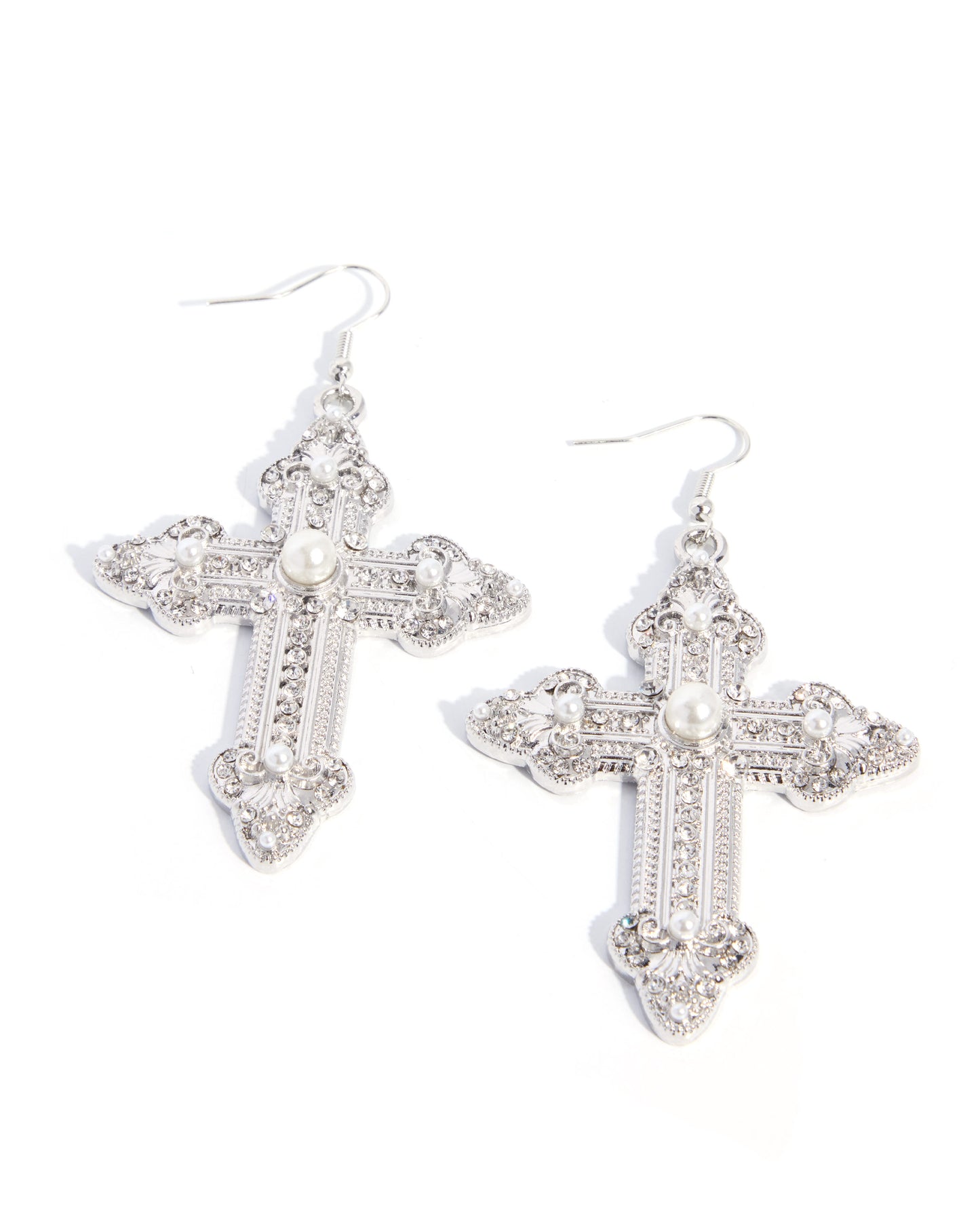 Celestial Certainty - White Earring