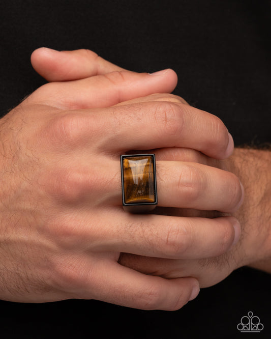 Modern Meeting - Brown Ring