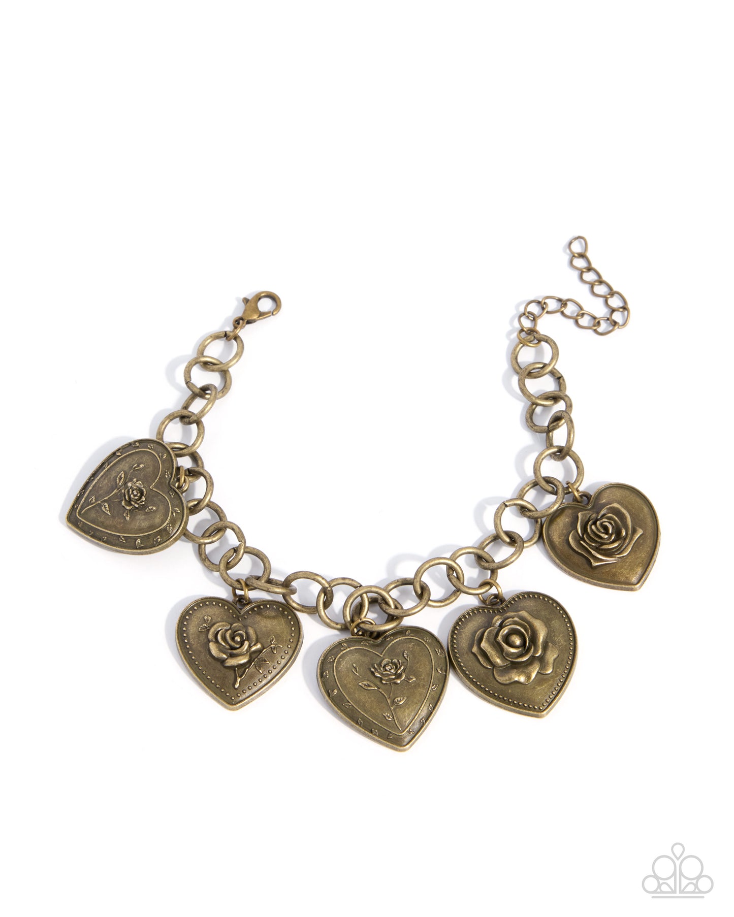 Chic Conclusion - Brass Necklace & Bracelet Set