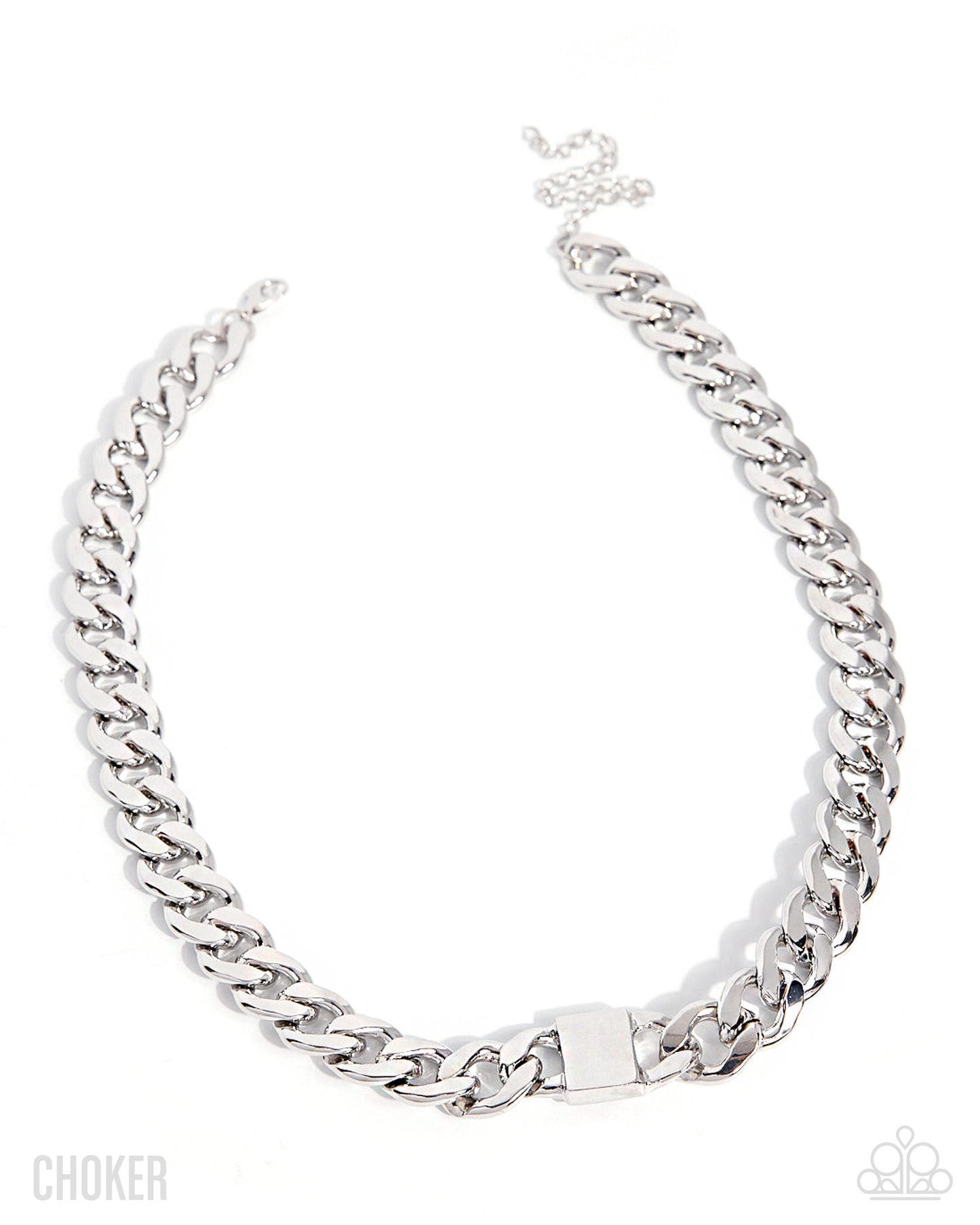Rebellious Reaction - Silver Necklace