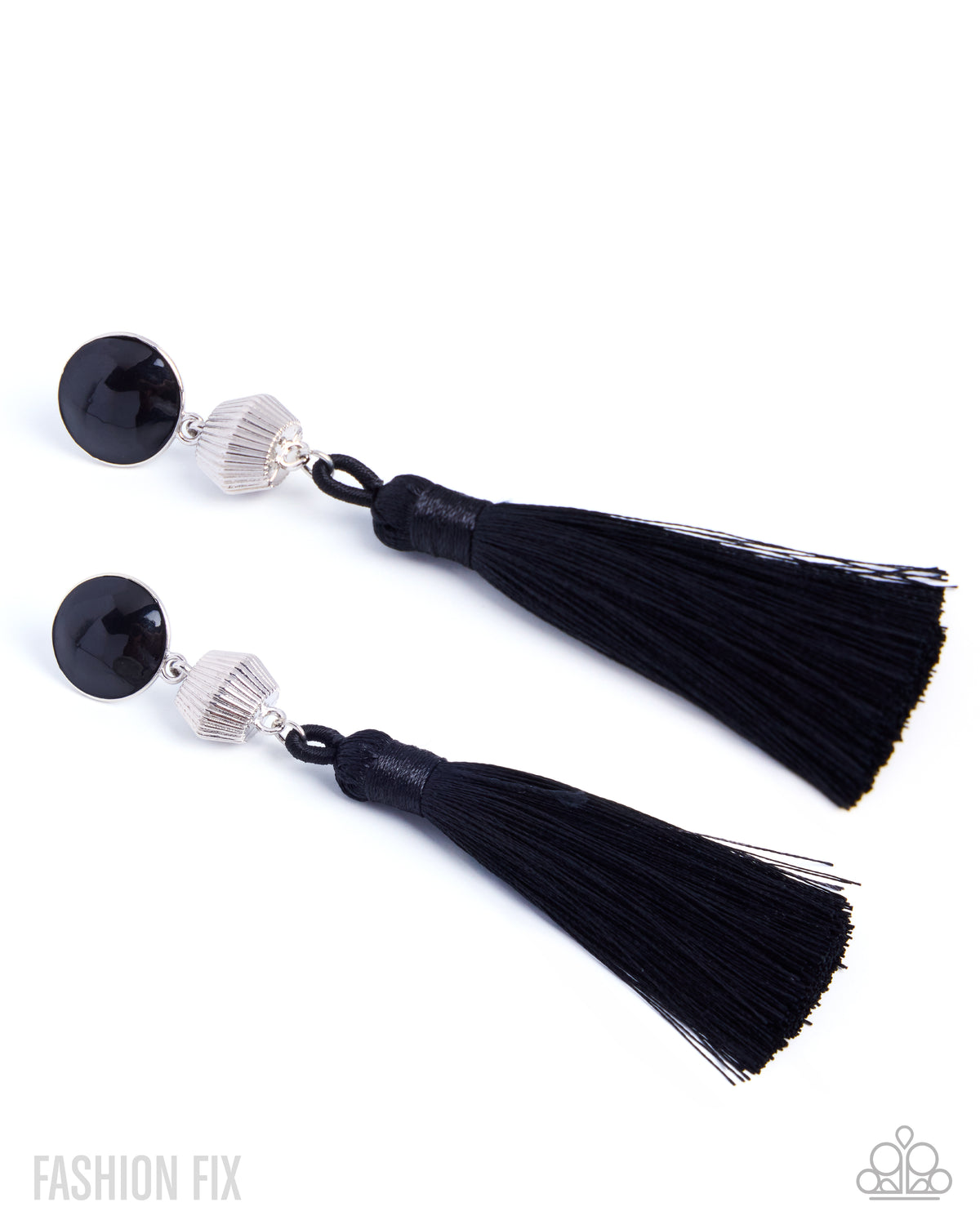 Sassy Shift - Black Earring
