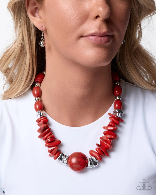 Respectful Reputation - Red Necklace