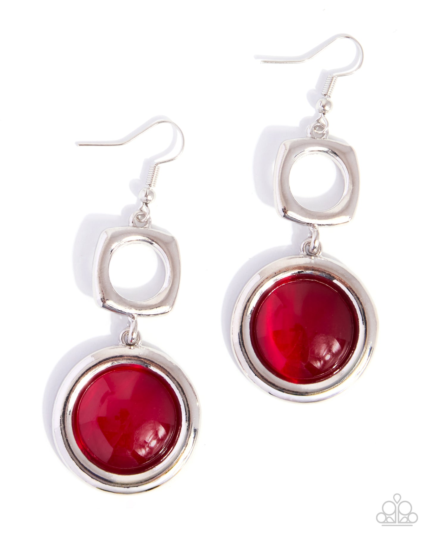 Colorful Cheer - Red Earring